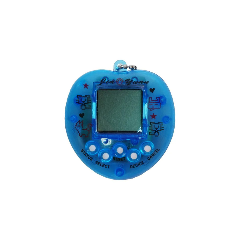Virtual Pet Toy - Transparent Blue - لعبة